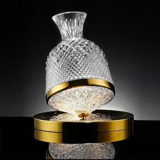 ™ Itynea Rotating Crystal Wine Decanter